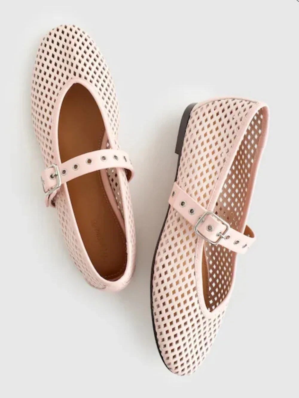Madewell Remy Mary Jane Flat - Mininal Pink